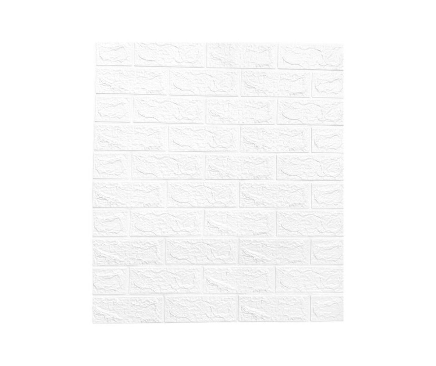 Revestimiento autoadhesivo 3mm ladrillo - blanco 