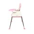 Silla De Comer Para Bebé Con Ruedas Multifunción 3 en 1 Silla y Mesa Color Rosa Silla De Comer Para Bebé Con Ruedas Multifunción 3 en 1 Silla y Mesa Color Rosa