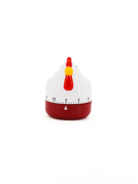 RELOJ PORTATIL DE COCINA GALLINA BLANCO (V)