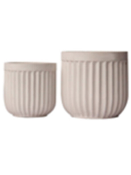 Maceta BRILLEAND natural 2u/set Maceta BRILLEAND natural 2u/set