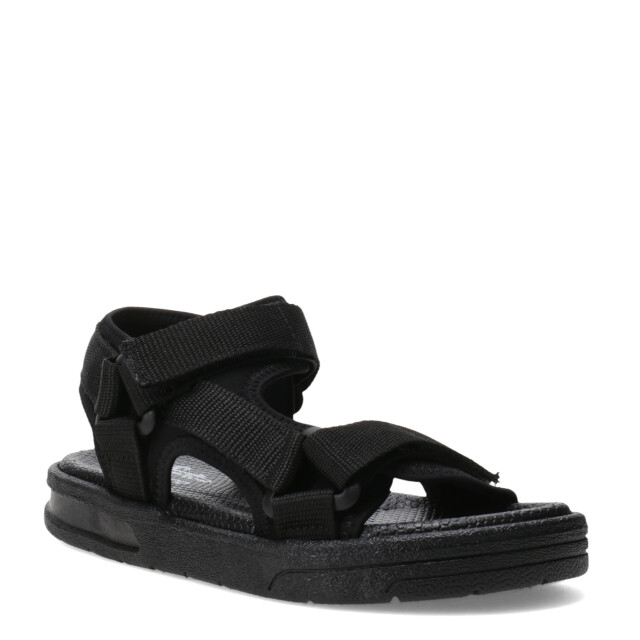 Sandalia de Niños Croco Kids MEXOR estilo teva Negro