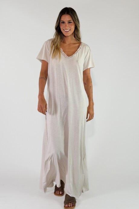 VESTIDO VARADERO Beige