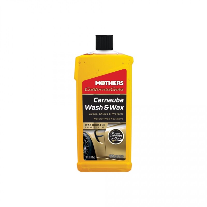 Mothers Shampoo California Gold Carnauba Wash & Wax 473ml Mothers Shampoo California Gold Carnauba Wash & Wax 473ml