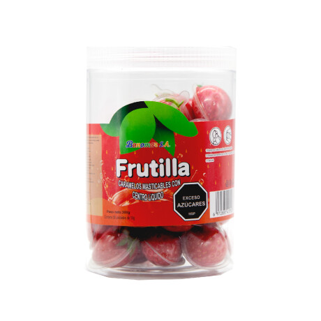 CARAMELOS CAPSULAS FRUTILLA POTE MASTI CON CENTRO LIQUIDO 300GR CARAMELOS CAPSULAS FRUTILLA POTE MASTI CON CENTRO LIQUIDO 300GR