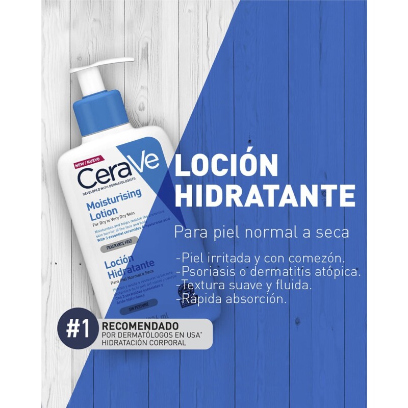 Loción Hidratante Corporal CeraVe 236ml Loción Hidratante Corporal CeraVe 236ml