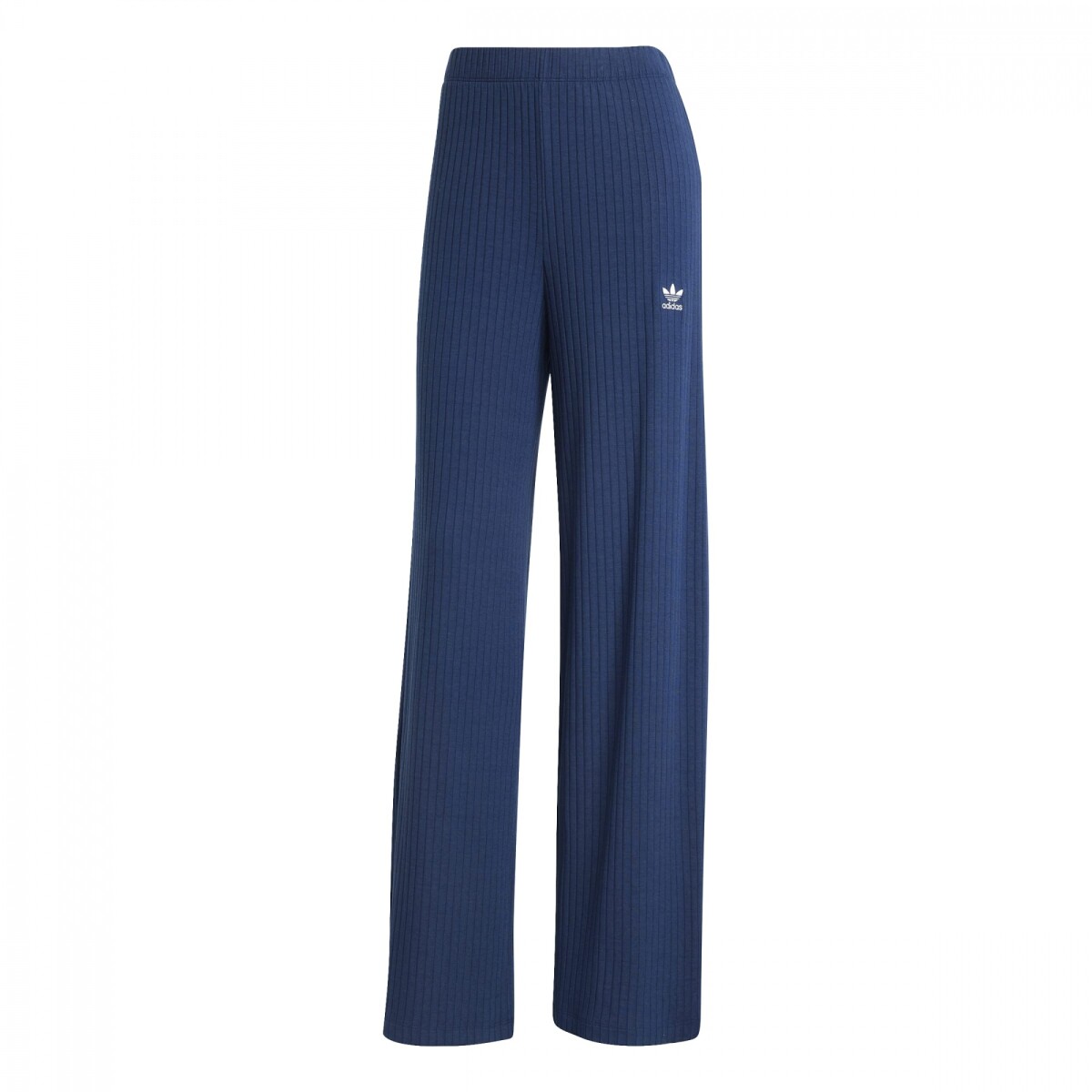 Pantalón Essentials Wide Rib de Mujer - Azul 