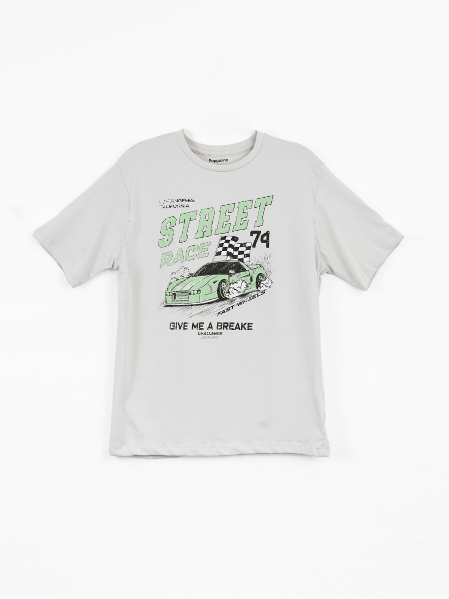 REMERA NICOLAU - GRIS CLARO 