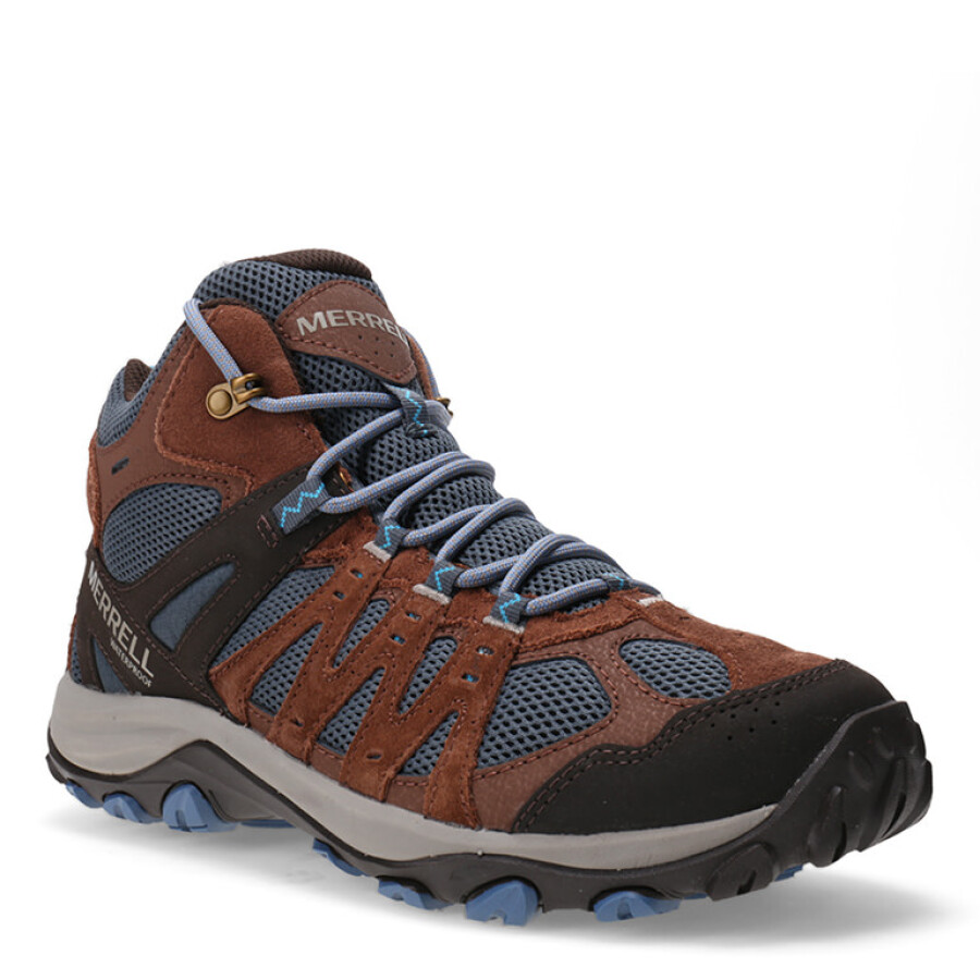 Championes de Hombre Merrell Accentor 3 Mid Marrón - Azul Piedra