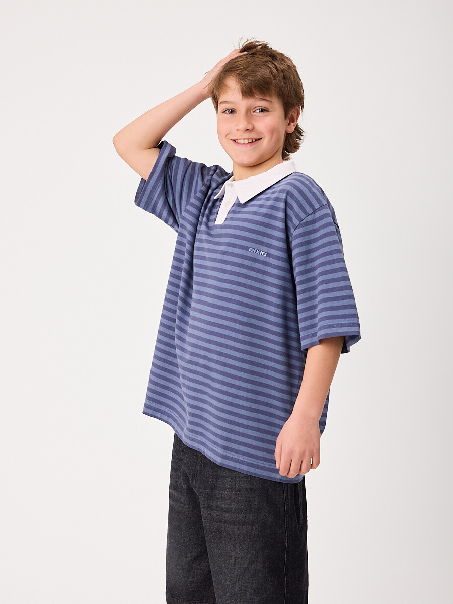 REMERA M/C BANCHO TEEN DIXIE - Azul Piedra 