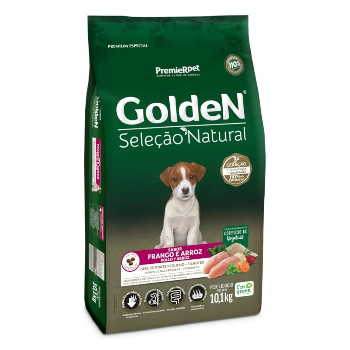 GOLDEN NATURAL PERRO CACHORRO RAZA PEQUEÑA 10.1 KGS 