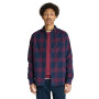 Camisa Franela Manga Larga Hombre Dark Sapphire Yd