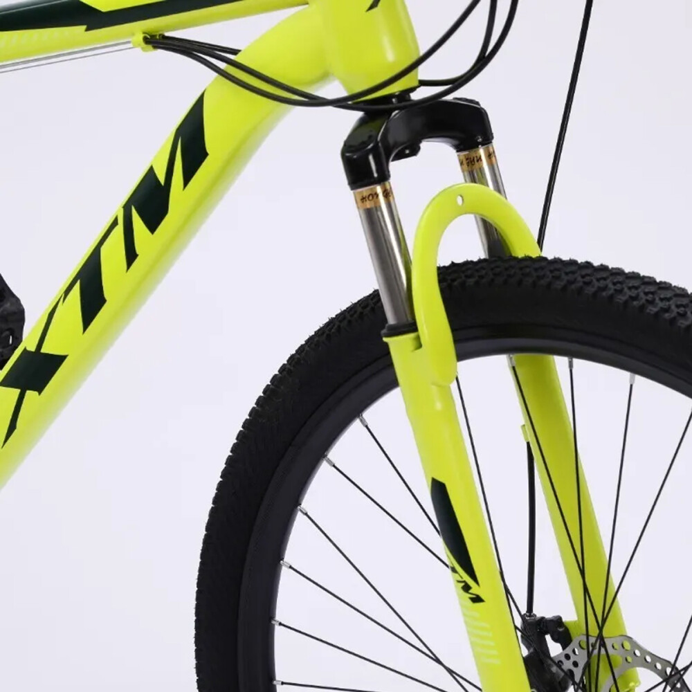 Bicicleta Rodado 29 Montaña C/ Amortig. Componentes Shimano AMARILLO