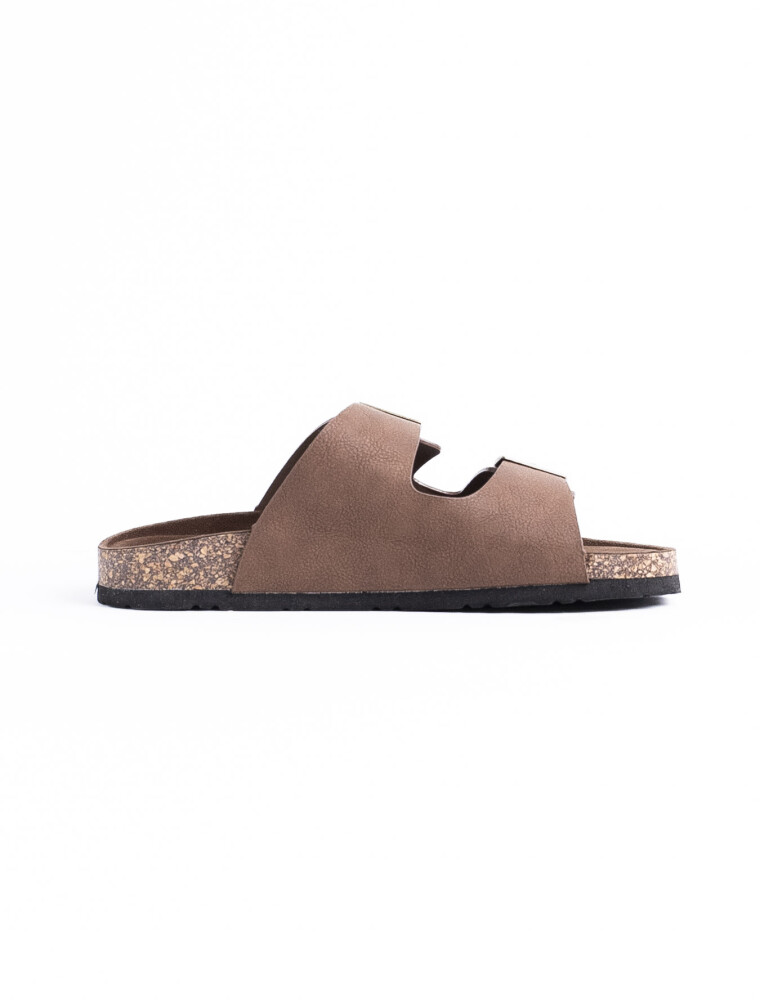Sandalia C/Hebilla Canarias Camel