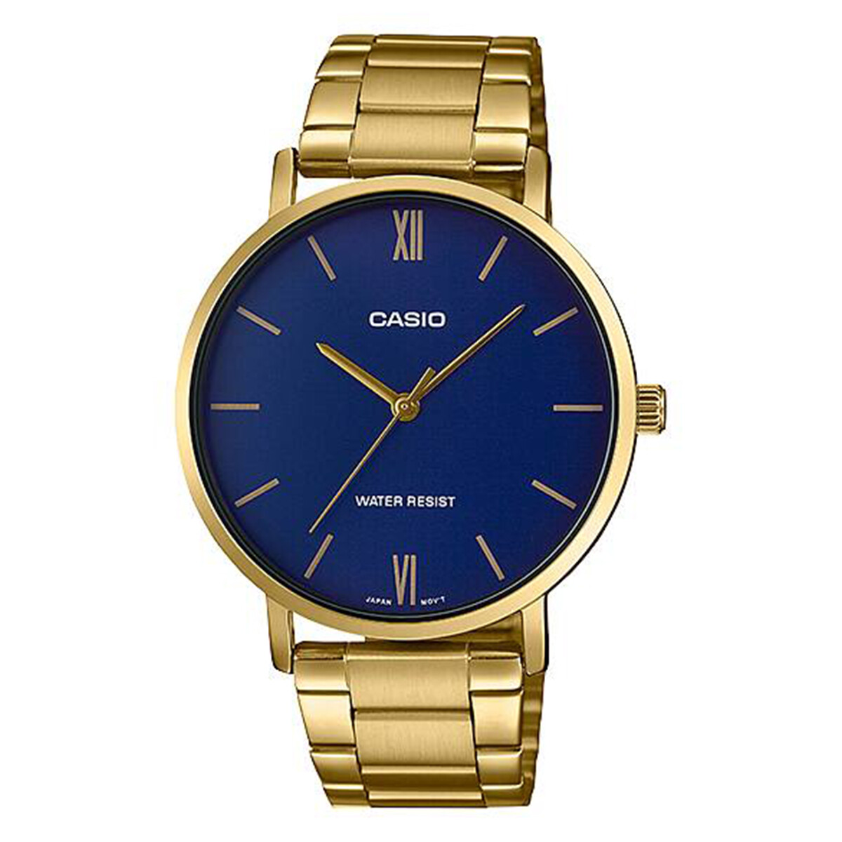 Reloj CASIO MTPVT01G-2BUDF en Acero Dorado Esfera 40mm 