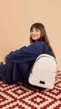 MOCHILA MIGUELINA MANTECA
