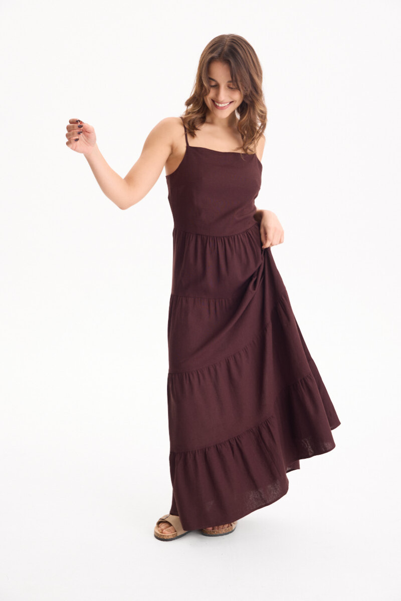 Vestido Venice Marron