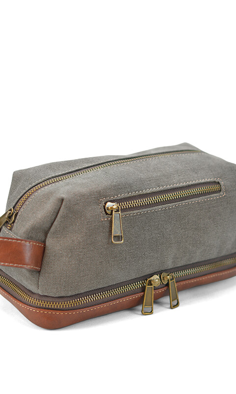 NECESER NERO CANVAS GRIS