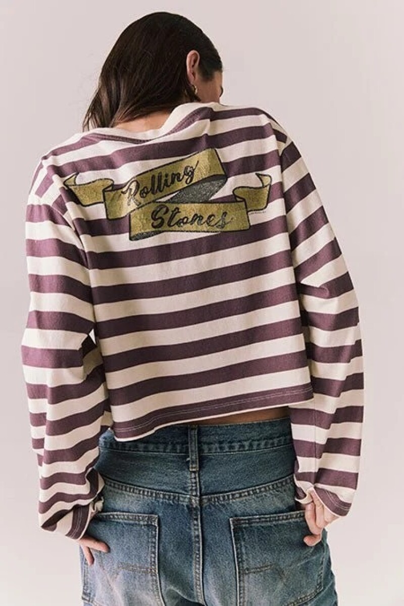 REMERA R STONES 089 Rayas