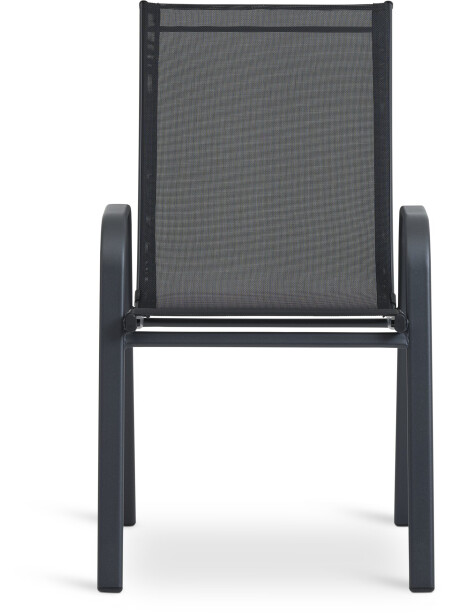 Silla apilable LEKNES negro Silla apilable LEKNES negro