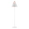 ARTEFACTO DECORATIVO DE PIE TEE PEE Luminaria de Pie Tee Pee Blanca