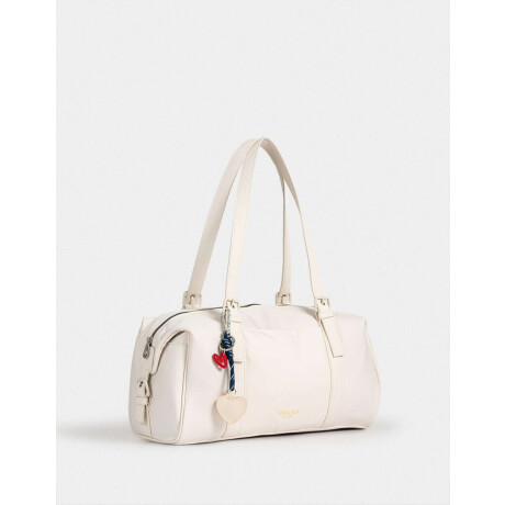 Bolso Deportivo Blanco Crudo