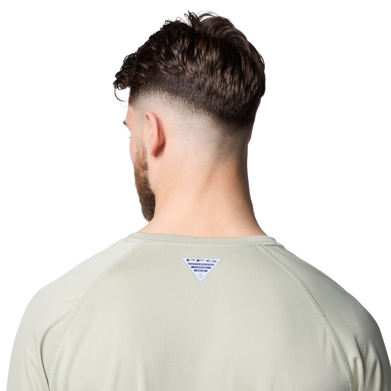 Remera PFG Solar Stream Hombre Smokey Sage