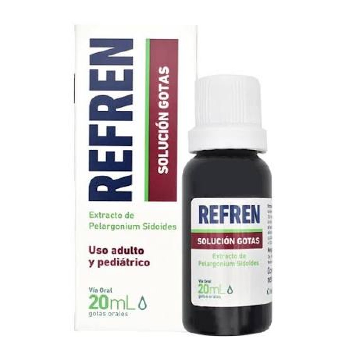 Refren Solución en Gotas 20ml – Suplemento / Medicamento Oftálmico 