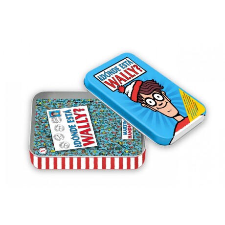 DONDE ESTA WALLY?-5 TITULOS (CAJA DE METAL) 001