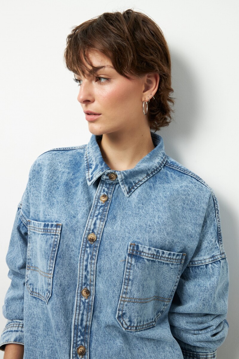 CAMISA KEINE Azul