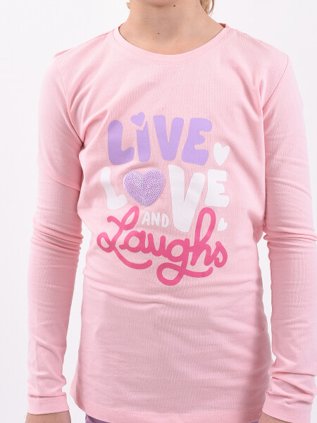 REMERA LIVE ROSADO