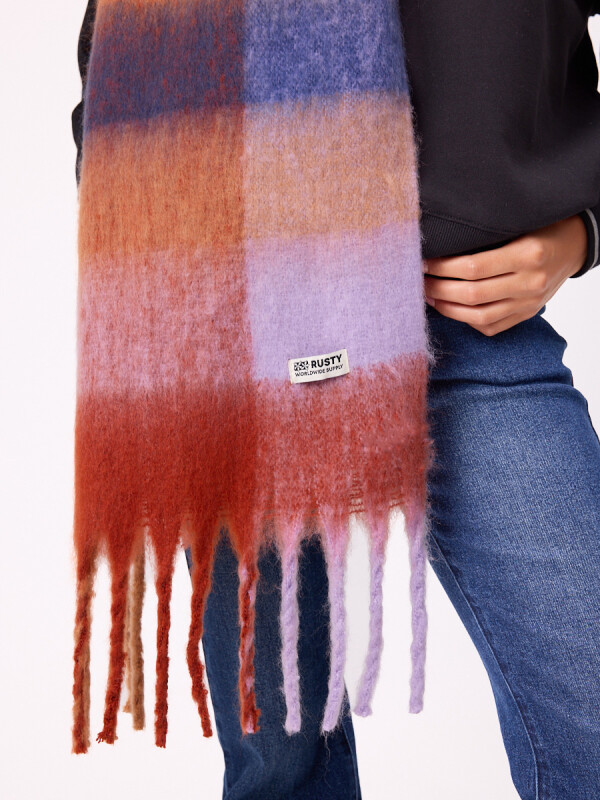 BUFANDA ZUNEA RUSTY Bordeaux