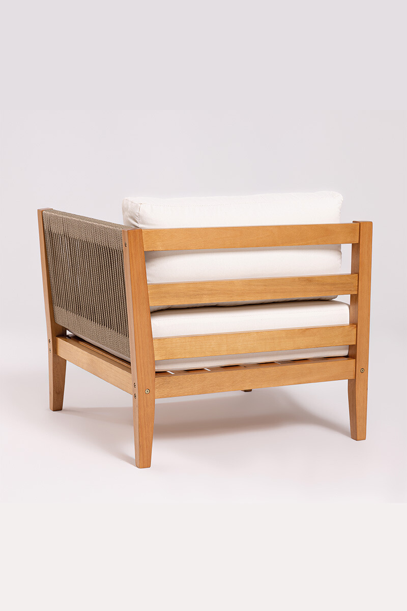 CANNES CANTO CANTO IZQ. CANNES CUERDA RAMI Y ACQUABLOCK CRUDO 78x74x66CM JATOBA