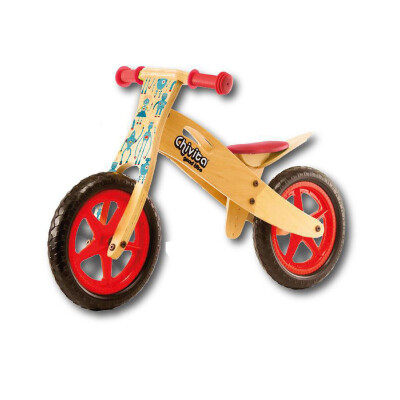 Chivita Bicicleta de equilibrio Robots Rojo