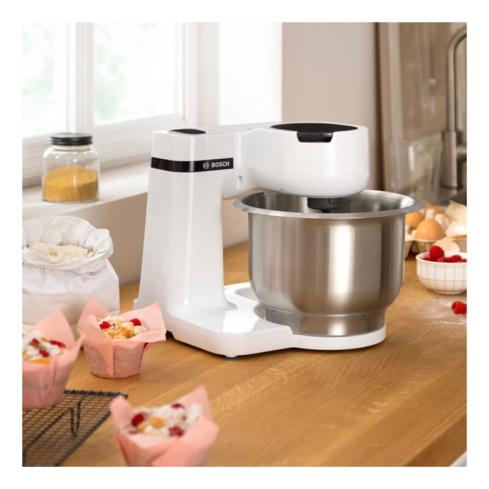 Robot de cocina Blanco - Bowls A.Inoxidable 3.8 lts.c/tapa c/Accesorios blanco