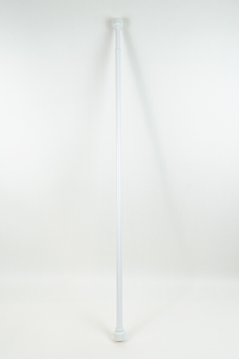 Accesorio Barral Extensible Para Cortina De Baño - Blanco 