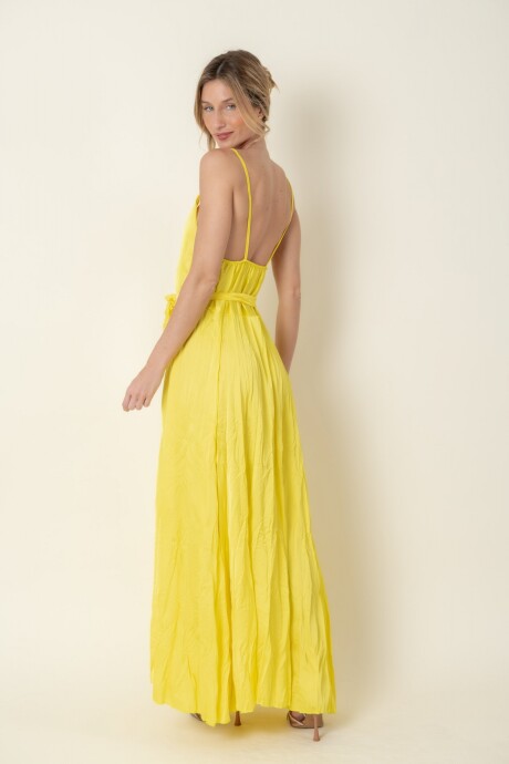 VESTIDO CACTUS Amarillo