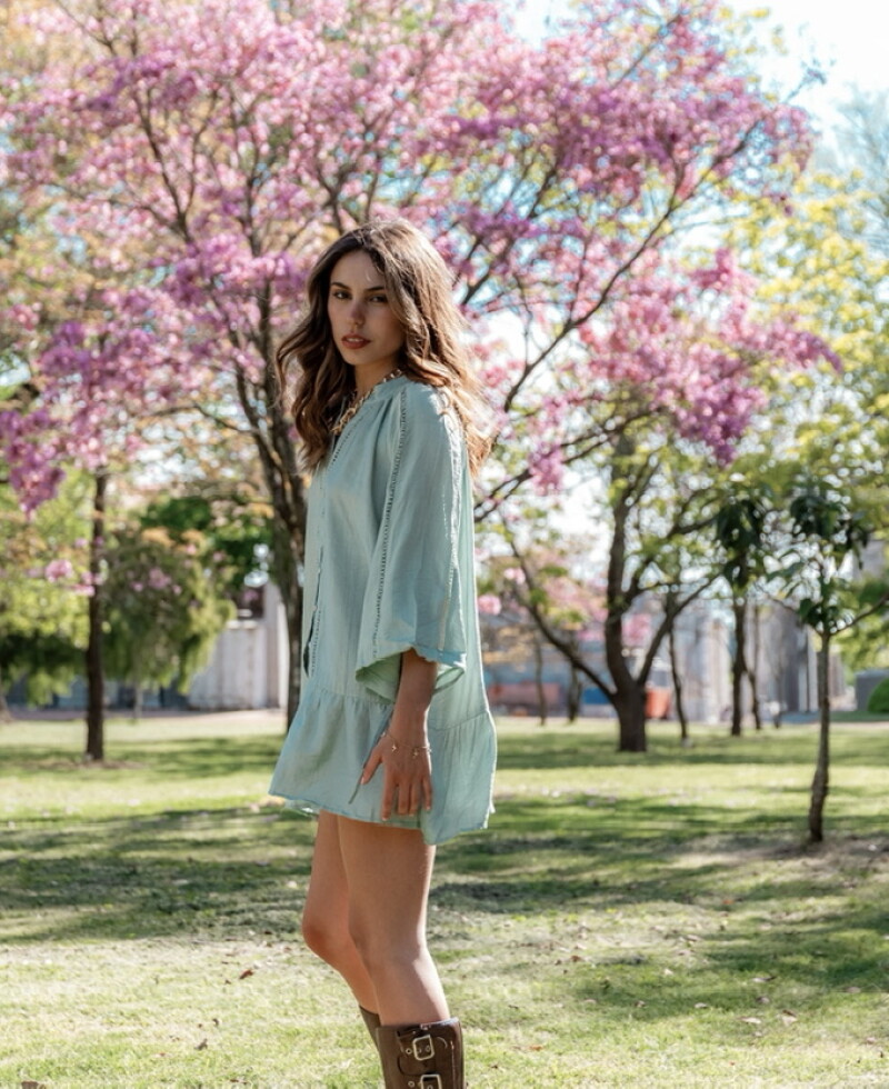 Vestido Emilia verde