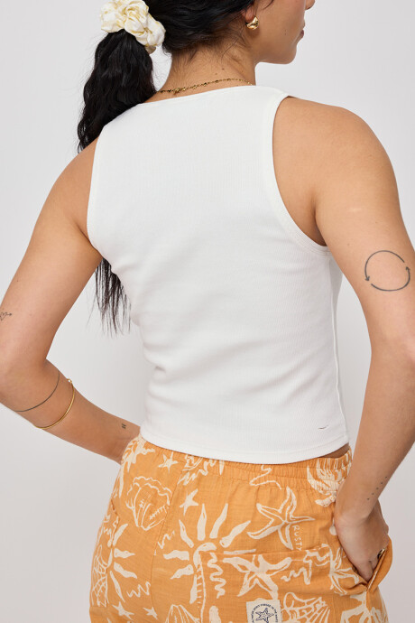 TOP NAIRA RUSTY Blanco