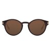 Lentes De Sol Chilli Beans Redondo - Unisex Marrón/marrón
