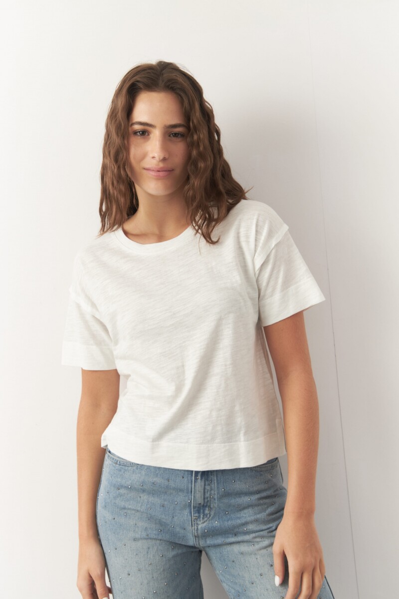 REMERA GRECIA Blanco