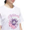 Remera de Mujer Adidas Floral Graphic W Blanco - Lila