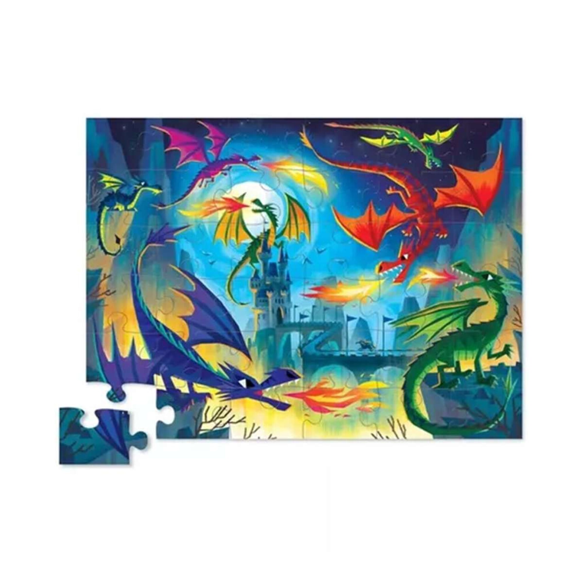 Puzzle Crocodile Creek 36 Piezas 45 x 60 cm - Tierra De Dragones ...