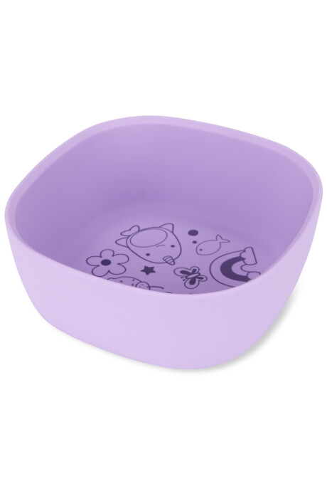 Bowl de silicona, púrpura Bowl de silicona, púrpura