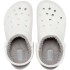 Crocs Baya Lined Clog - Unisex White/light Grey