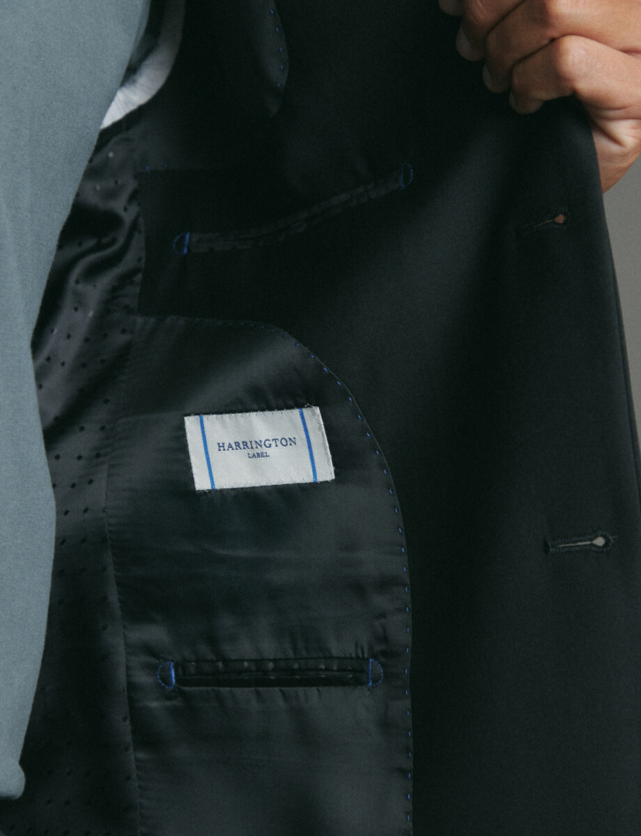 220272 TRAJE HARRINGTON URBAN Negro