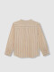 Camisa De Rayas Blanco
