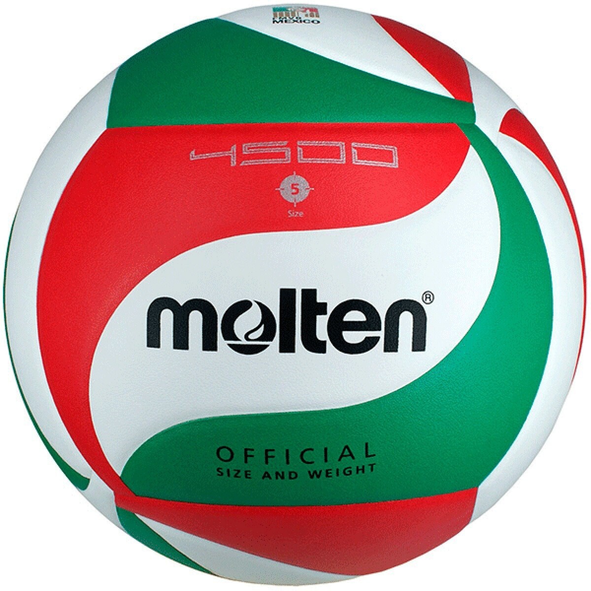 Pelota Molten Volleyball V5m 4500 Profesional Oficial - Blanco 