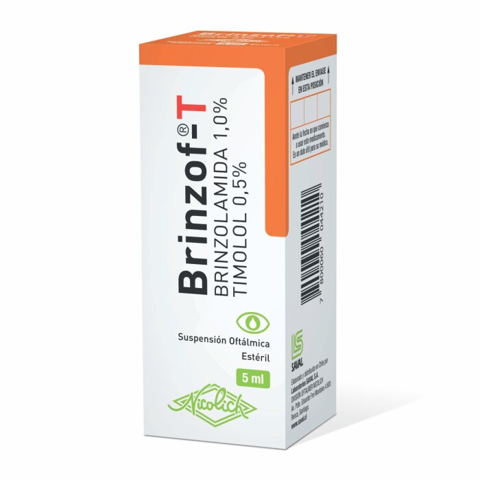 BRINZOF - T SUSPENSIÓN OFTALM. FR. X 5ML única