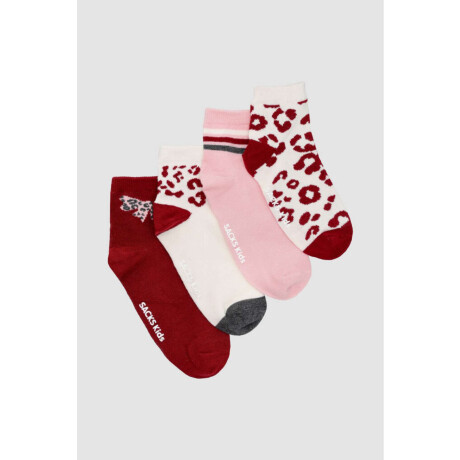 Pack x4 medias diseños niños con abs Diseño 3