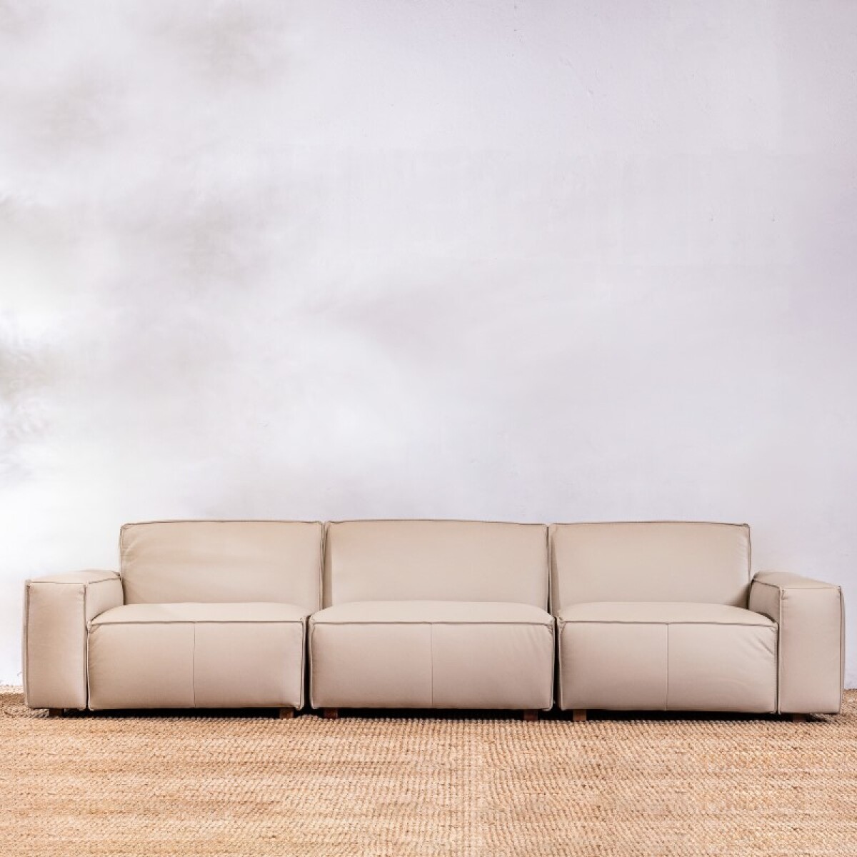 Sillón Modulado Cuero Orvalho Duna 